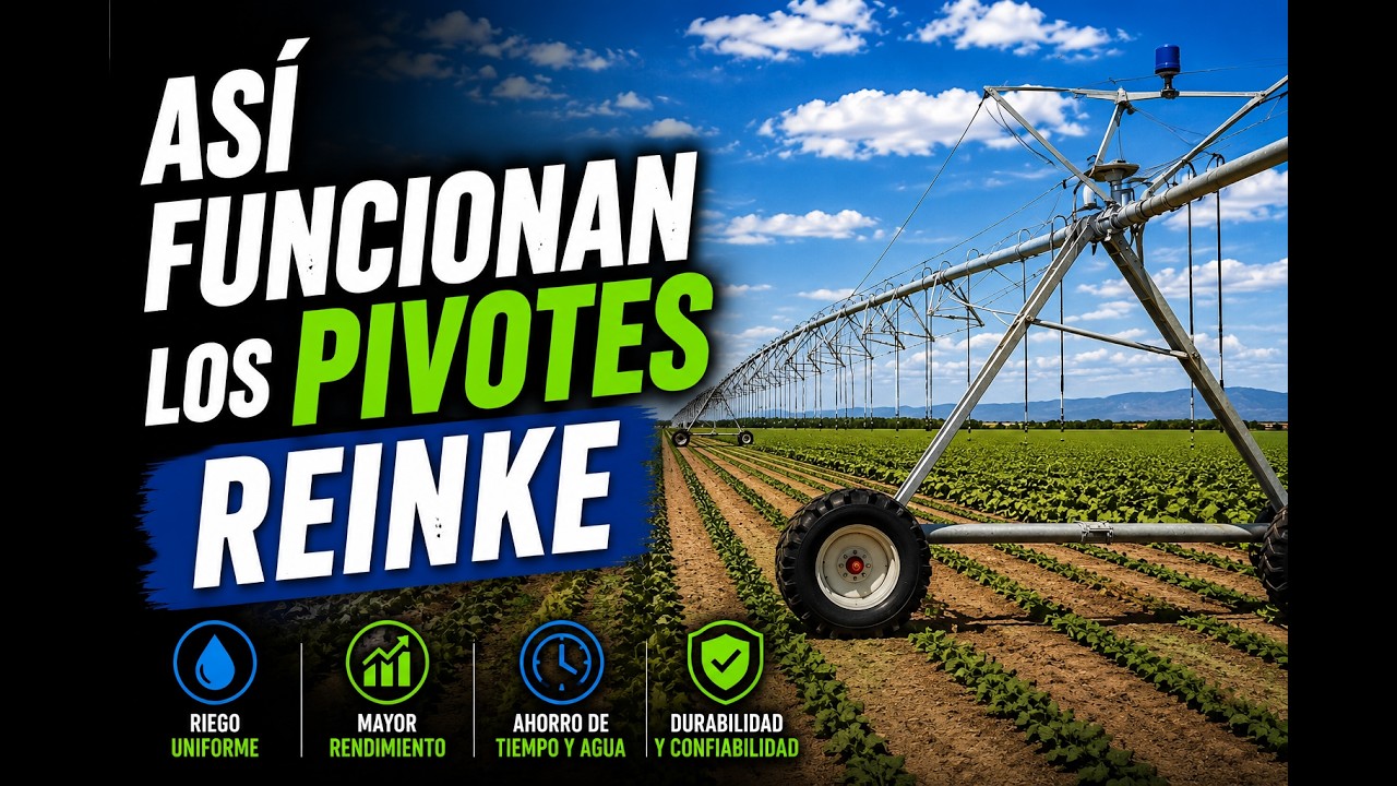 Así funcionan los Pivotes Reinke | AGRO-IPSA