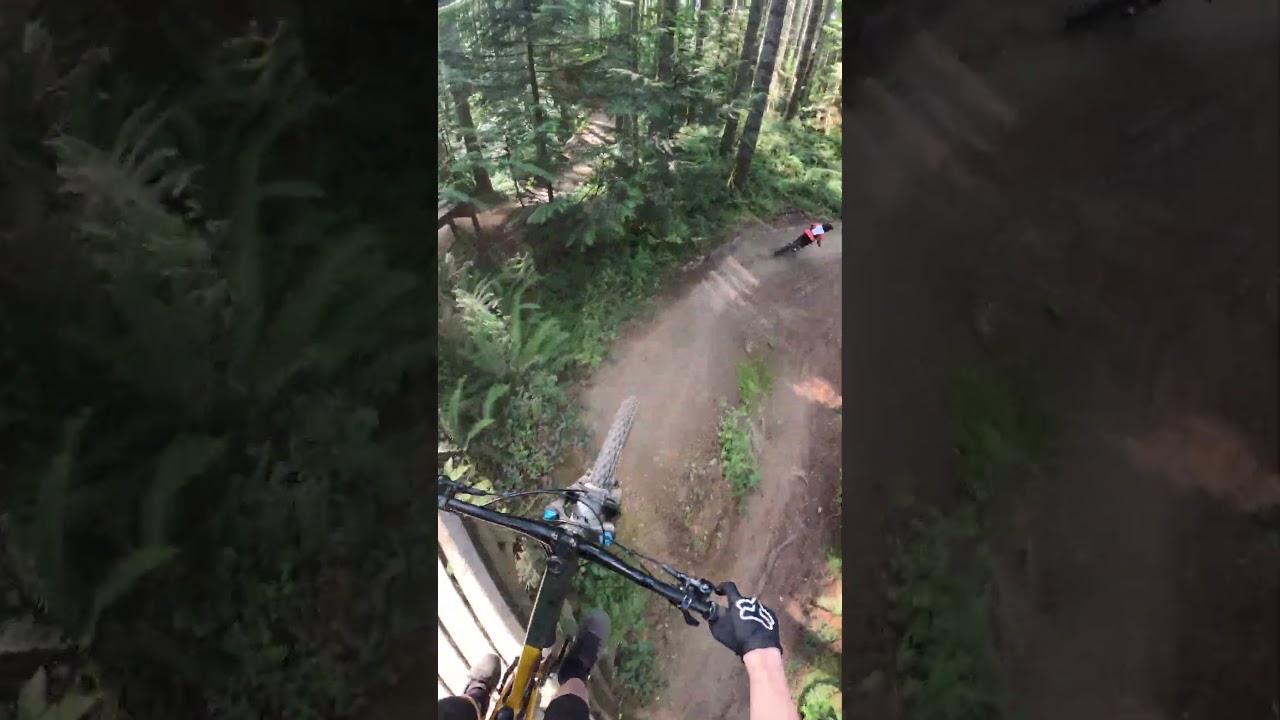 Follow cam on Semper Dirticus at Duthie Hill MTB Park 8/7/25 #mtb #bikepark #downhill