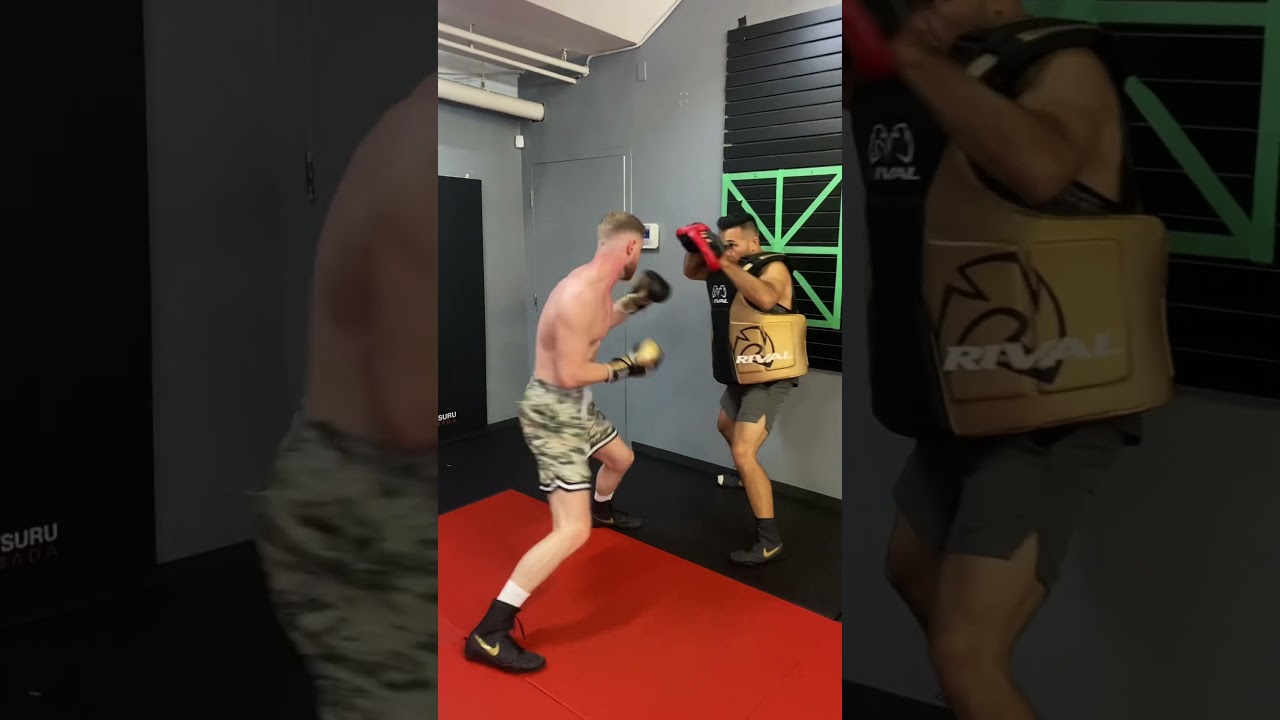 Pro boxing mittwork #boxing #padwork #fight #canada #vancouver #training #coach #coaching #punch