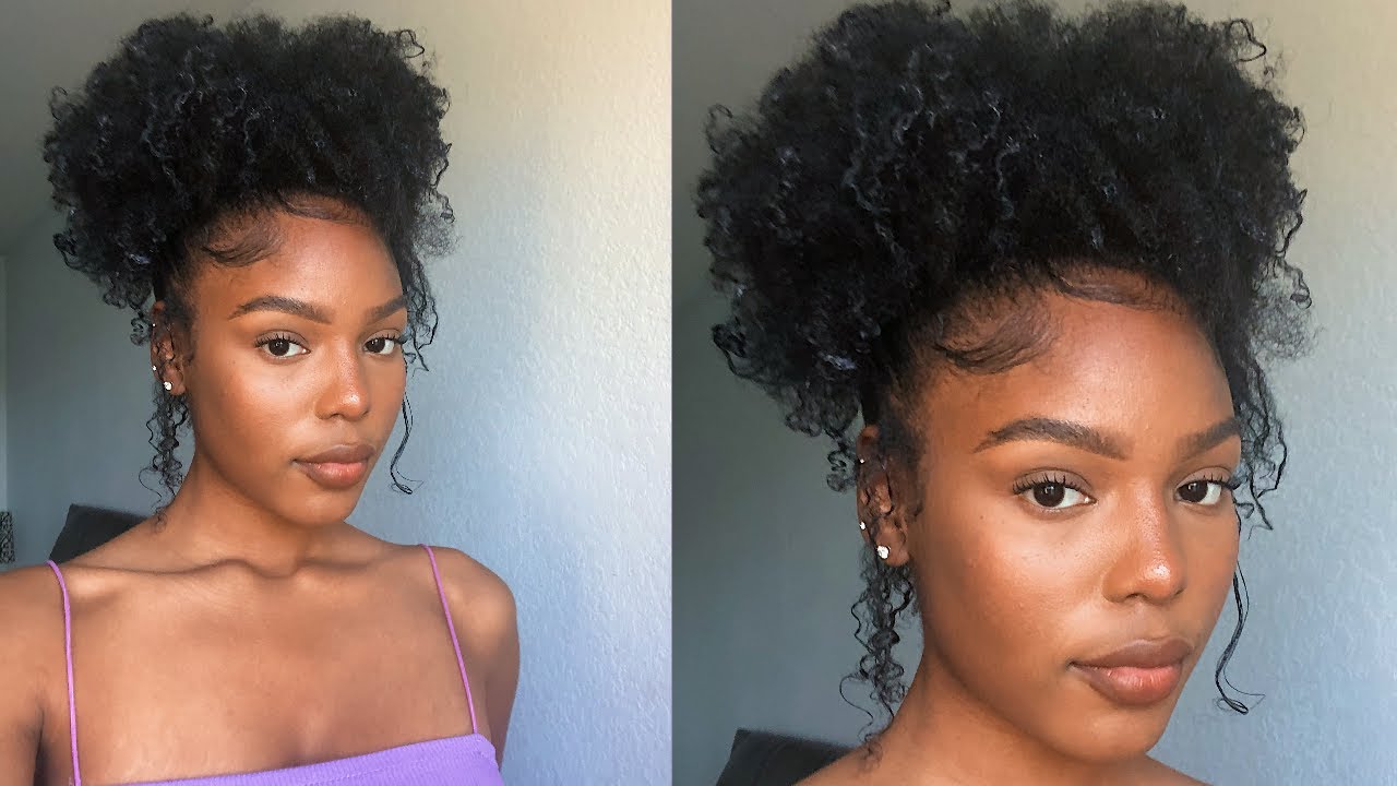 High Puff Tutorial | 4B, 4C Natural Hair