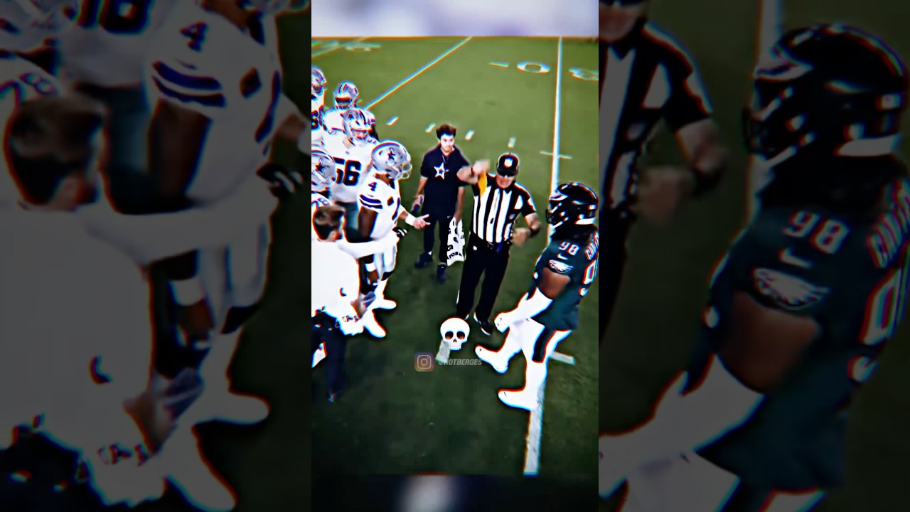 Cowboys Eagles Rivalry is BACK 😈😭 #shorts