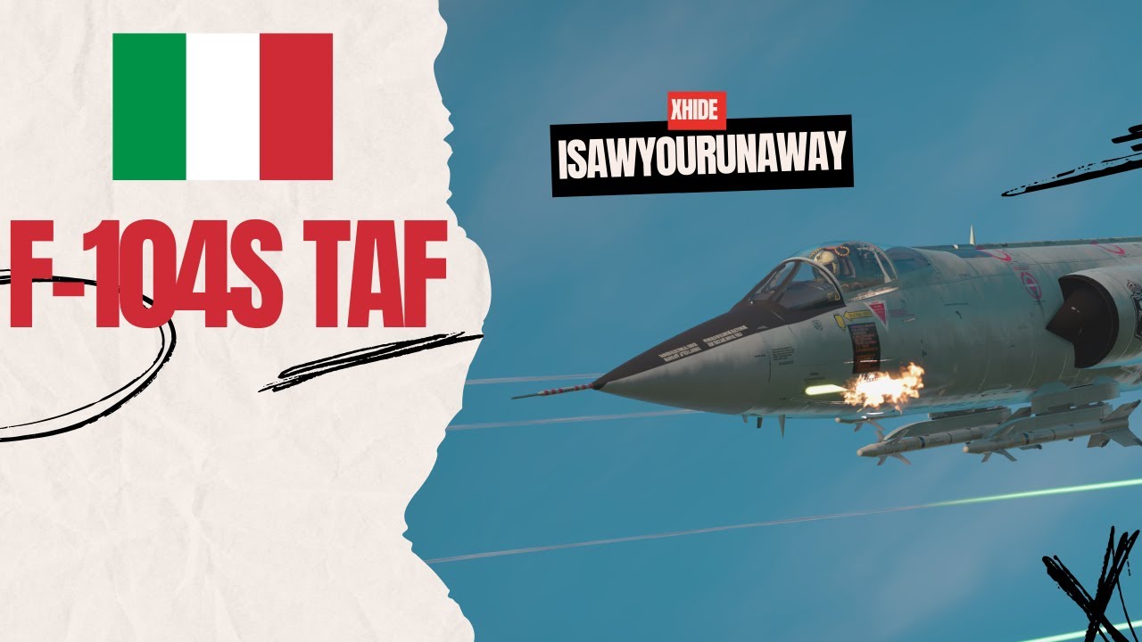 F-104S TAF - неудачный прем Италии в #warthunder