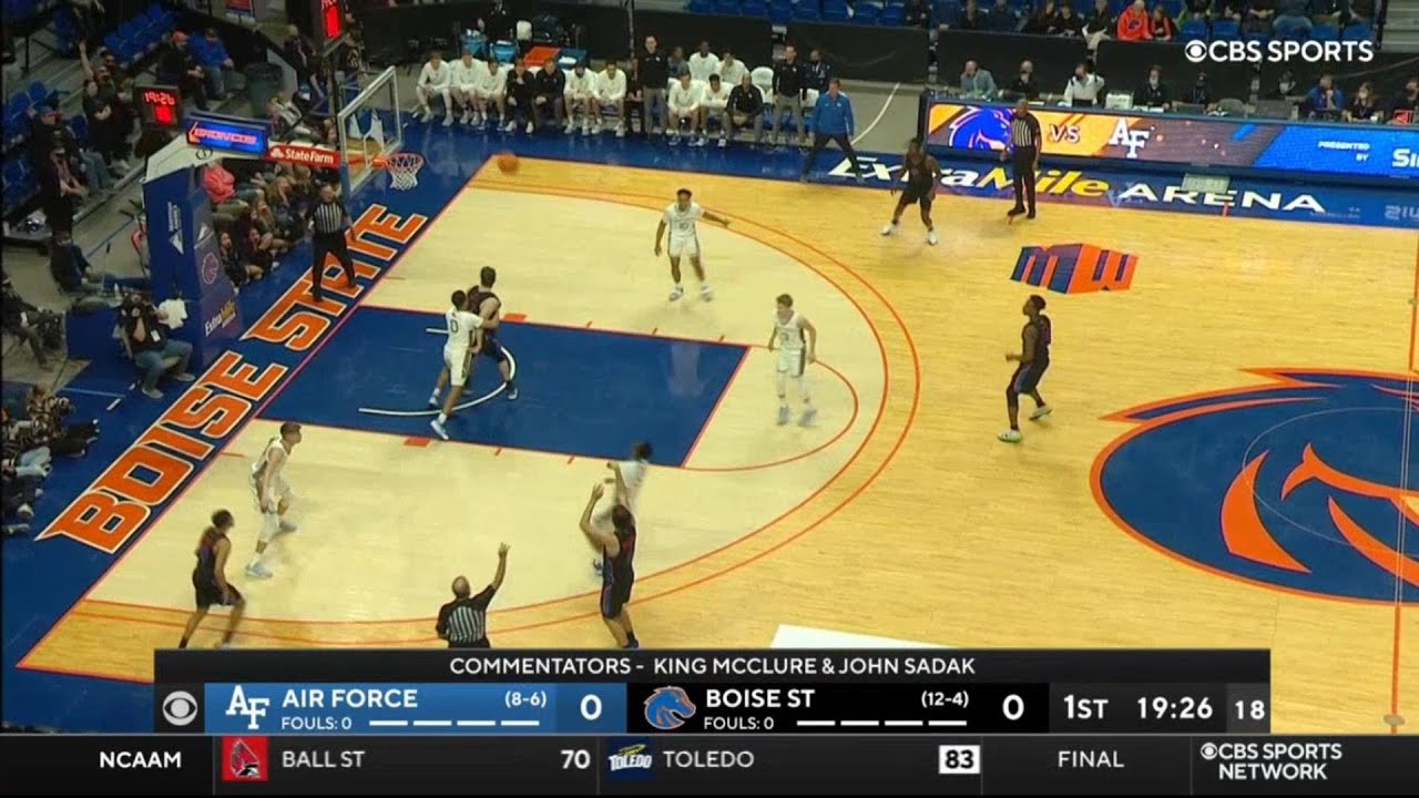 NCAAM 2022.01.18 Air Force vs Boise State
