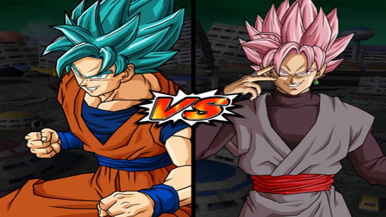 DBZ Budokai Tenkaichi 4 Goku(SSB) VS Goku Black(SSR)