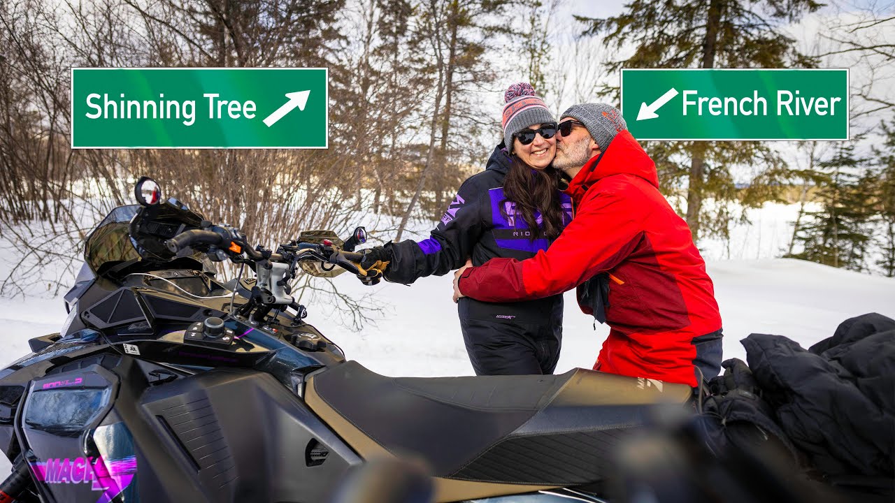 WIFE'S BIRTHDAY RIDE!! French River to Westree/Shinning Tree Ontario & back! 658 km two day ride!