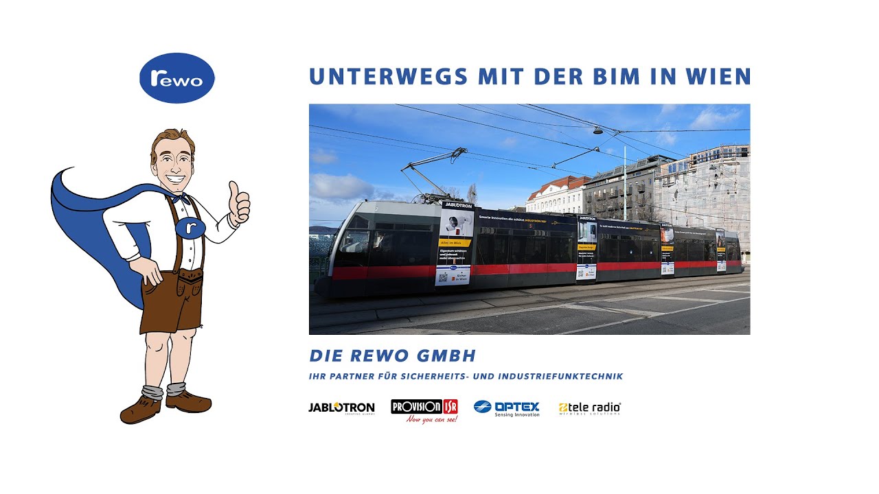 Mit der Rewo Trambahn 