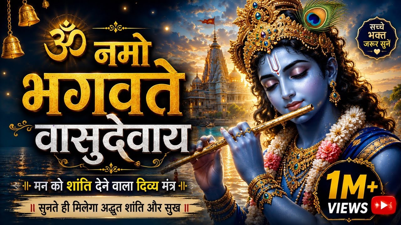 Om Namo Bhagavate Vasudevaya 🌅 | Most Powerful Vishnu Mantra | Thursday Special | Mannu Bhai