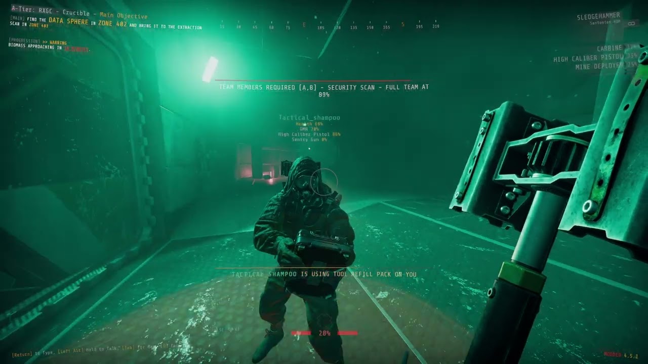 GTFO Modded Rundown: RXGC A Tier Duo