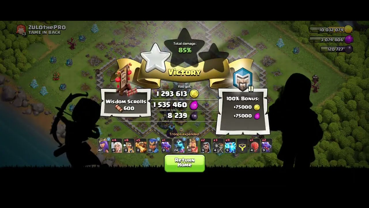 Clash of clans Loot 💰 &Match Win.   