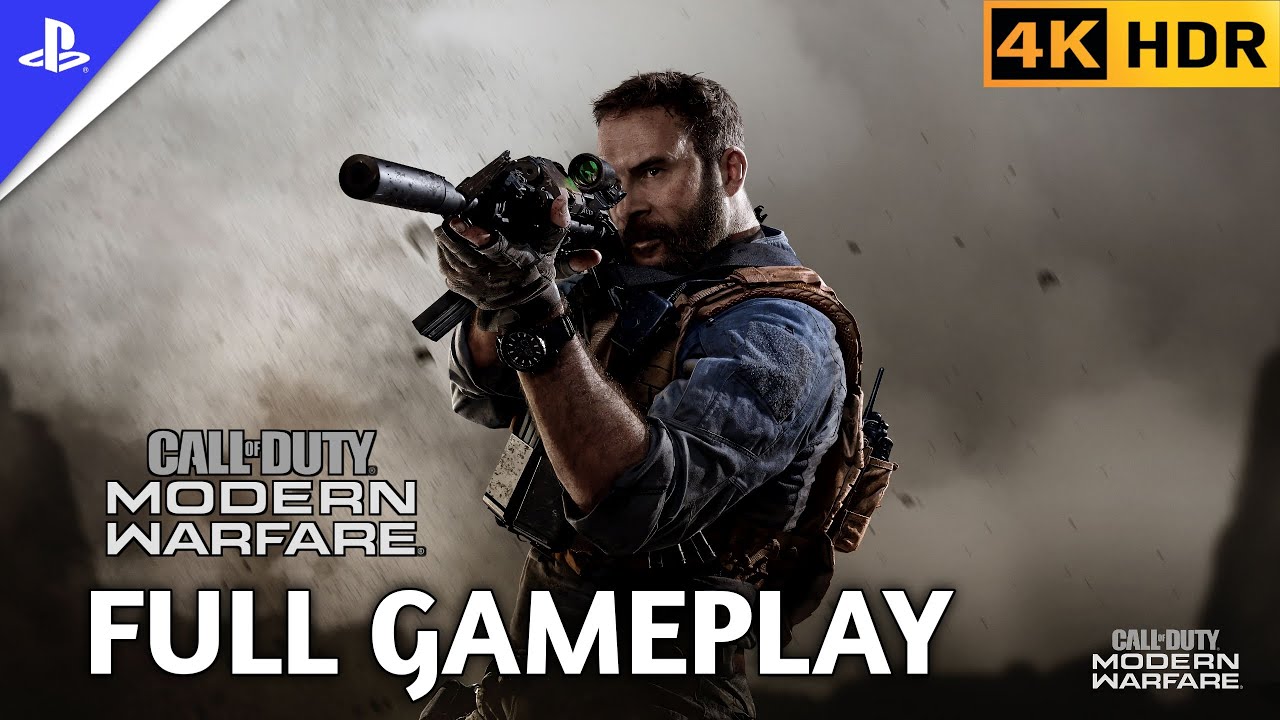(PS5 PRO) CALL OF DUTY MODERN WARFARE 2019  Walkthrough 4K 60FPS [HDR] (COD 2019 Campaign)