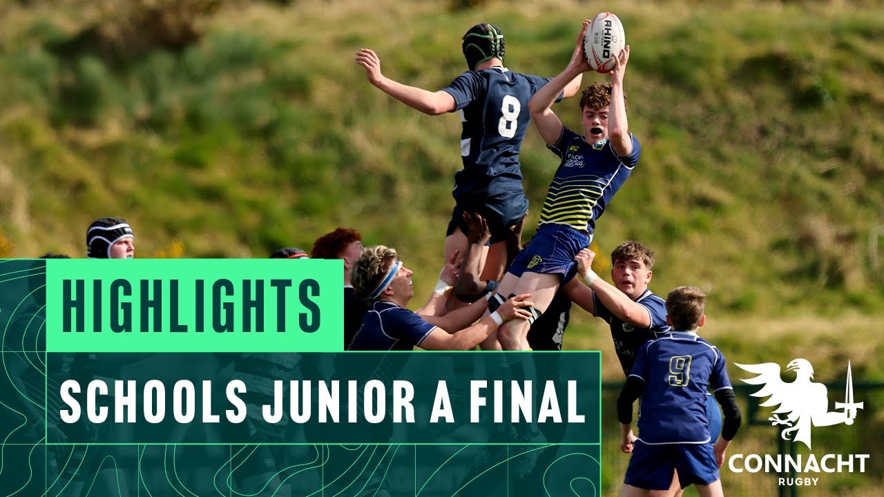 Connacht Rugby Junior A Schools Cup Final | Marist College v Sligo Grammar | Highlights
