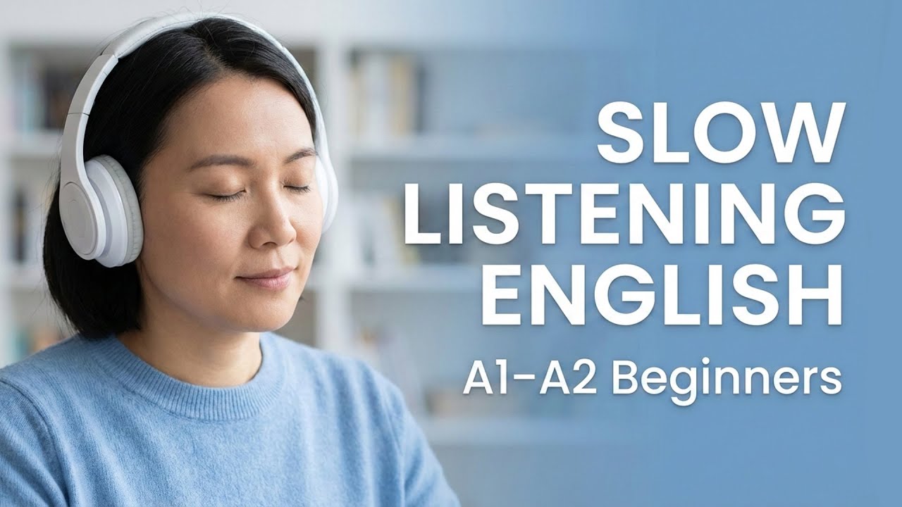 Learn English by Listening Slowly | A1–A2