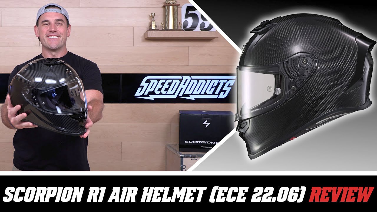 Воздушный шлем Scorpion Exo-R1 (ECE 22.06) — обзор на SpeedAddicts.com