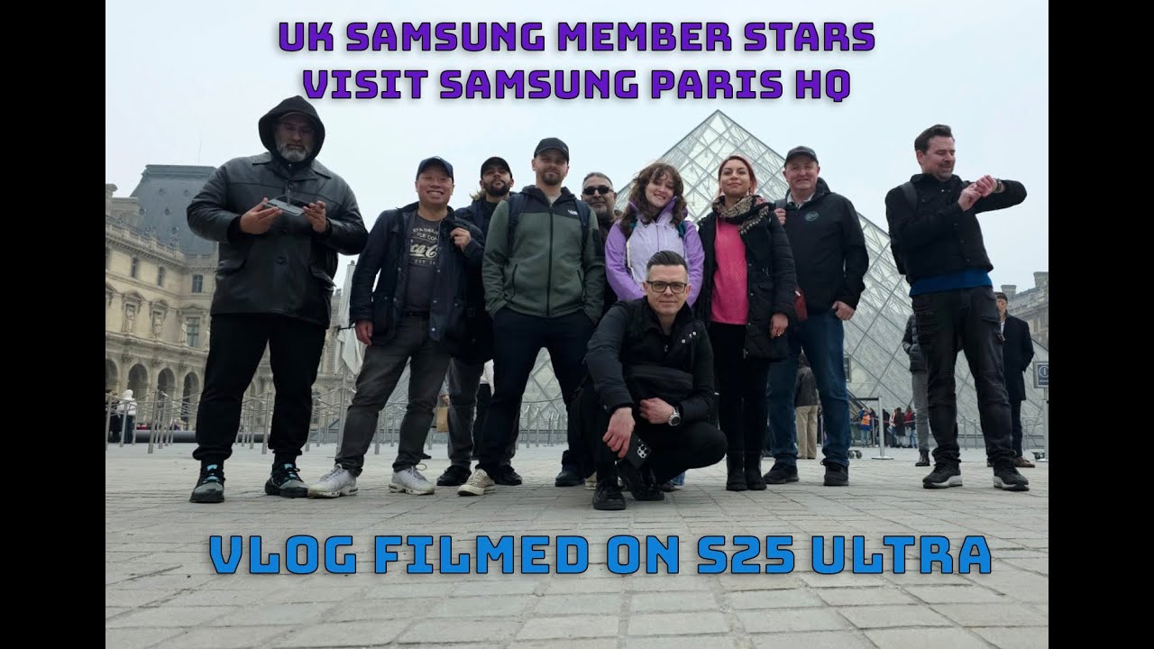Samsung S25 Ultra: Inside Paris HQ with UK Member Stars