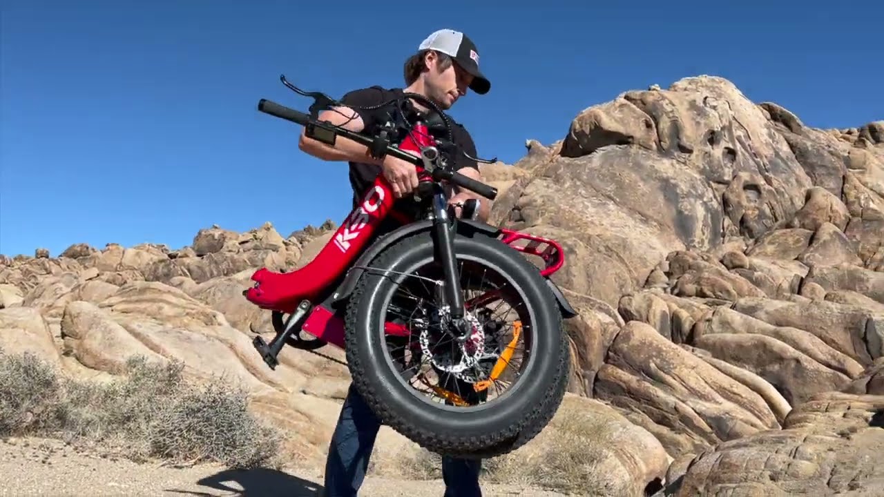 KBO COMPACT Folding Ebike - Perfect for RV Living