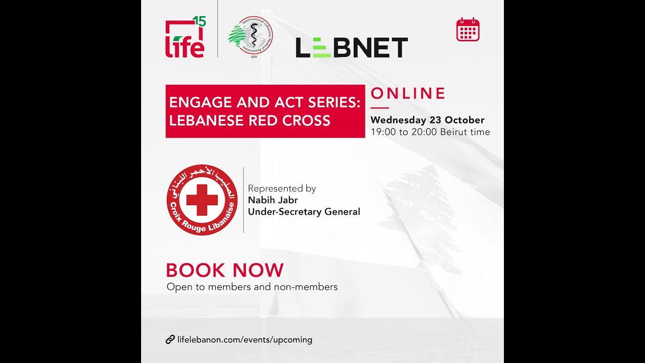 Engage and Act Series - Lebanese Red Cross