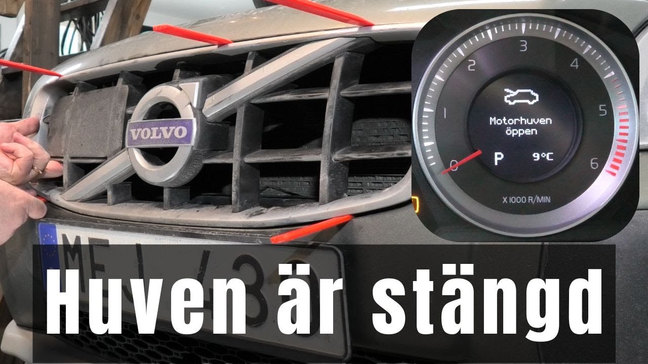 Stängd eller öppen? Motorhuven öppen. Ljuger bilen?