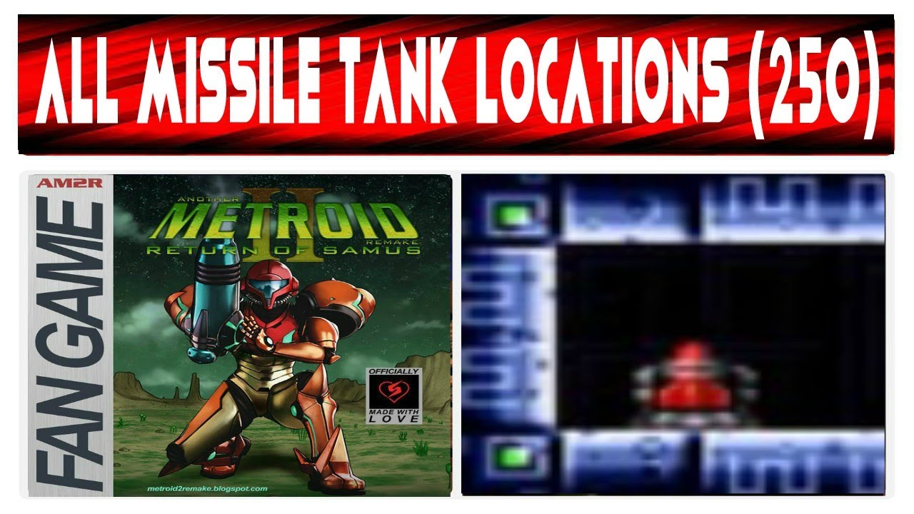 AM2R: Another Metroid 2 Remake - All Missile Tanks Locations (42)