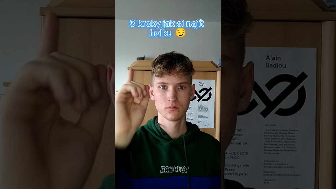 Jak si naj&iacute;t holka ve 3 kroc&iacute;ch 😂 #shorts