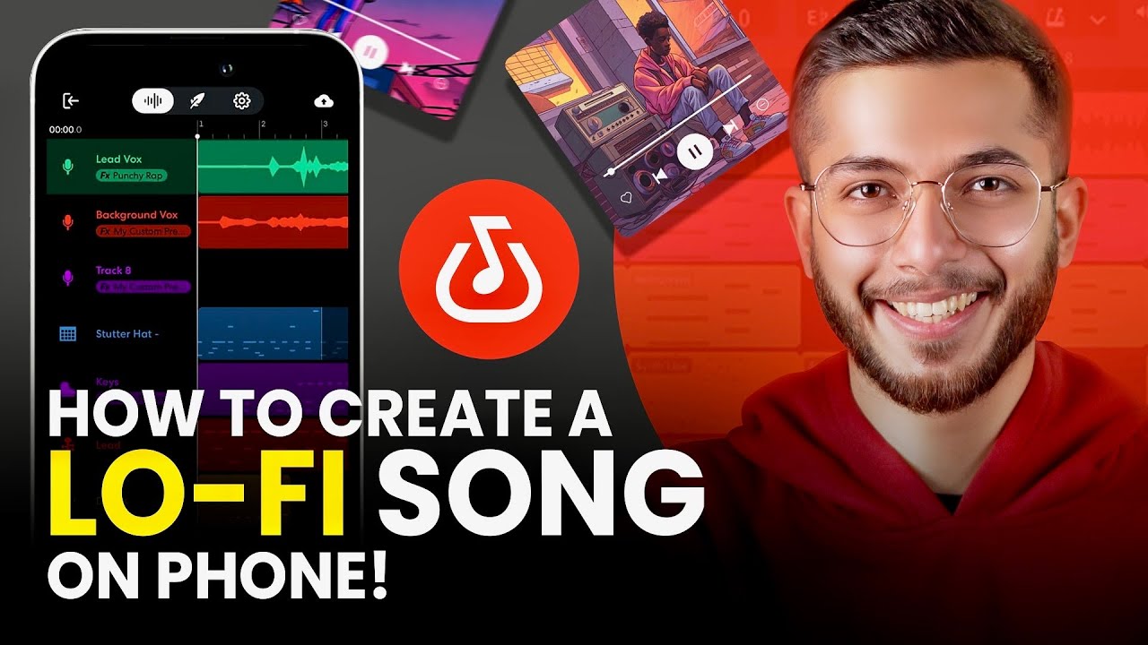 (Easy Way) How To Make a Lofi Song on Phone | @bandlab
