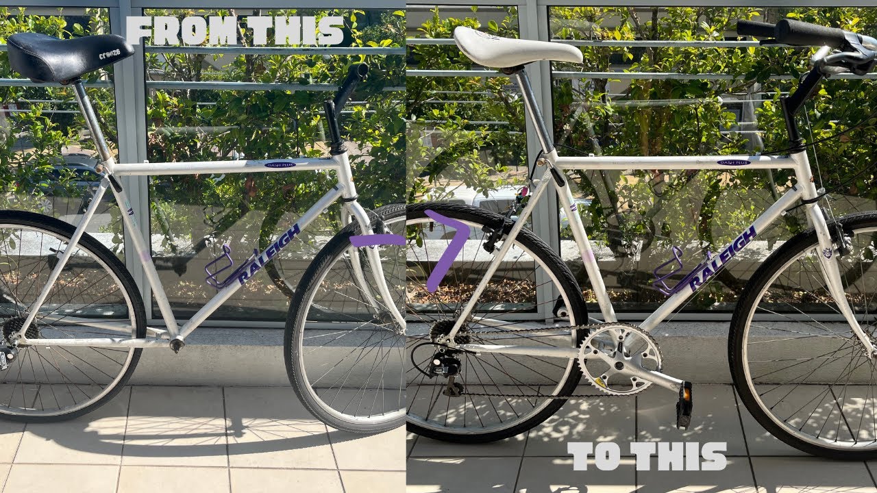Novice Bike Mechanic Builds Retro MTB Without Bike Stand: GONE OKAY