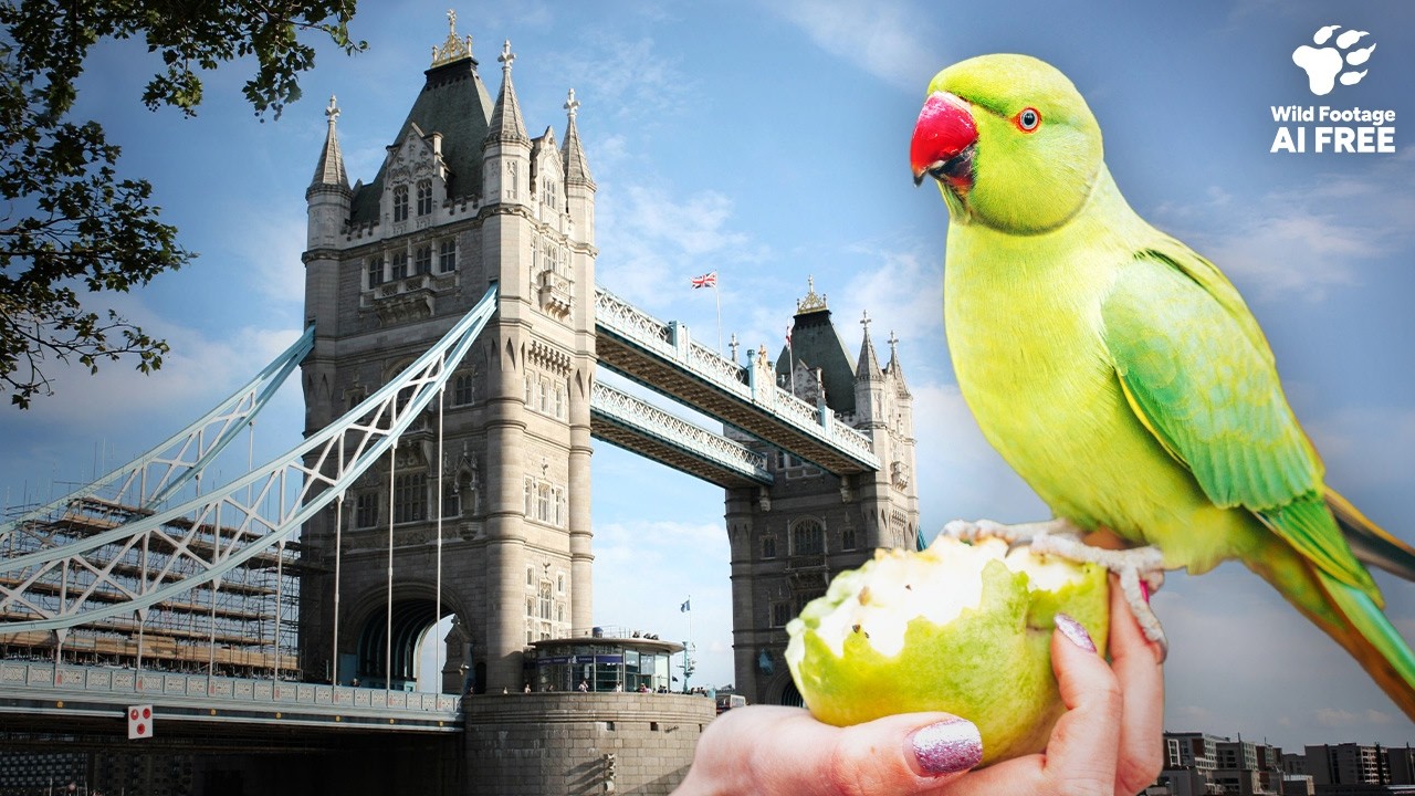 How These Exotic Parrots Ended Up in London | Wild To Know
