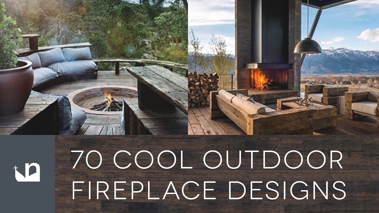 70 Cool Outdoor Fireplace Designs - Home Fire Pits