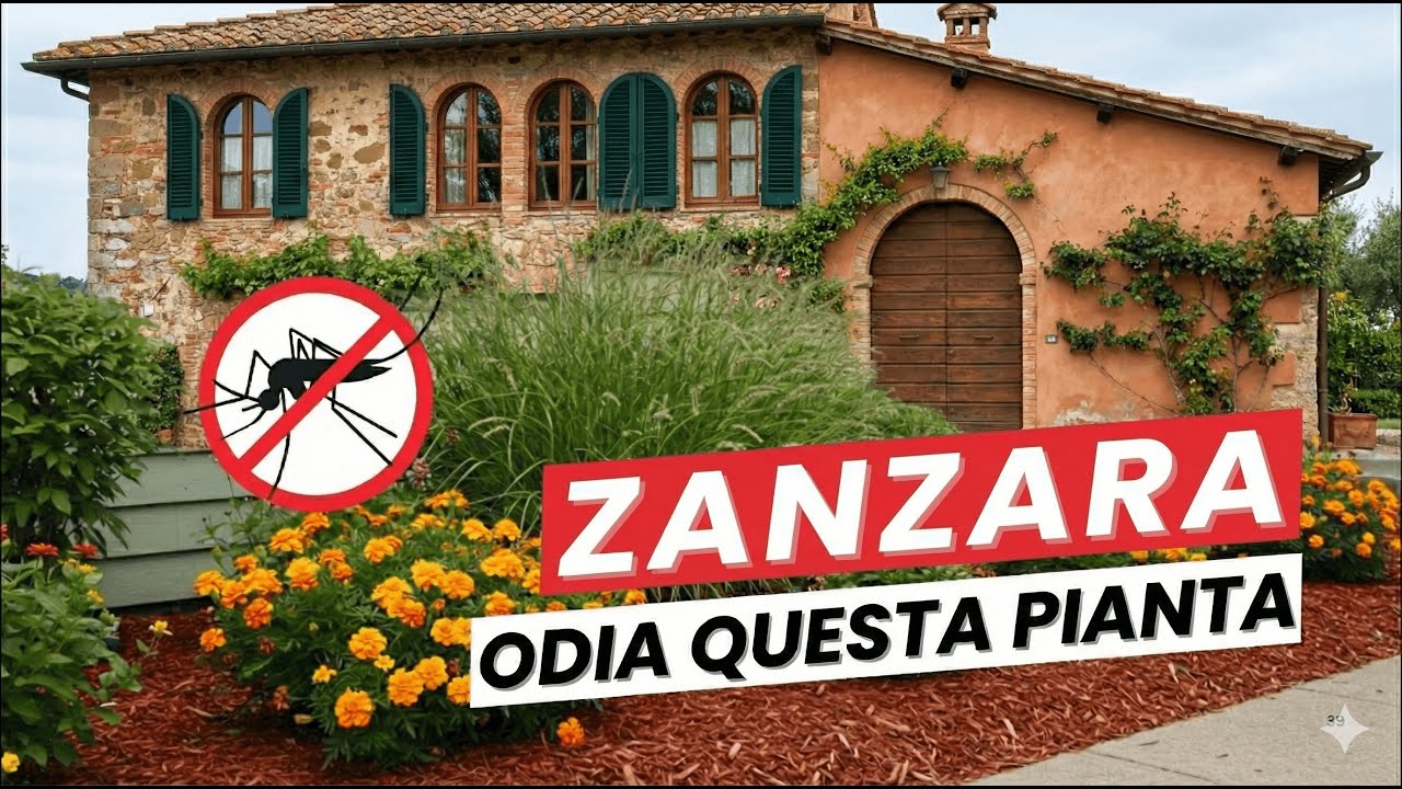 Metti Queste 10 Piante Nel Tuo Giardino e le Zanzare Fuggiranno Istanteaneamente