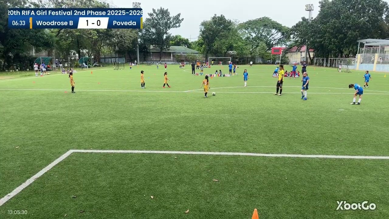 20th RIFA Girls Festival 2nd Phase - Division 1 - Woodrose B vs Poveda