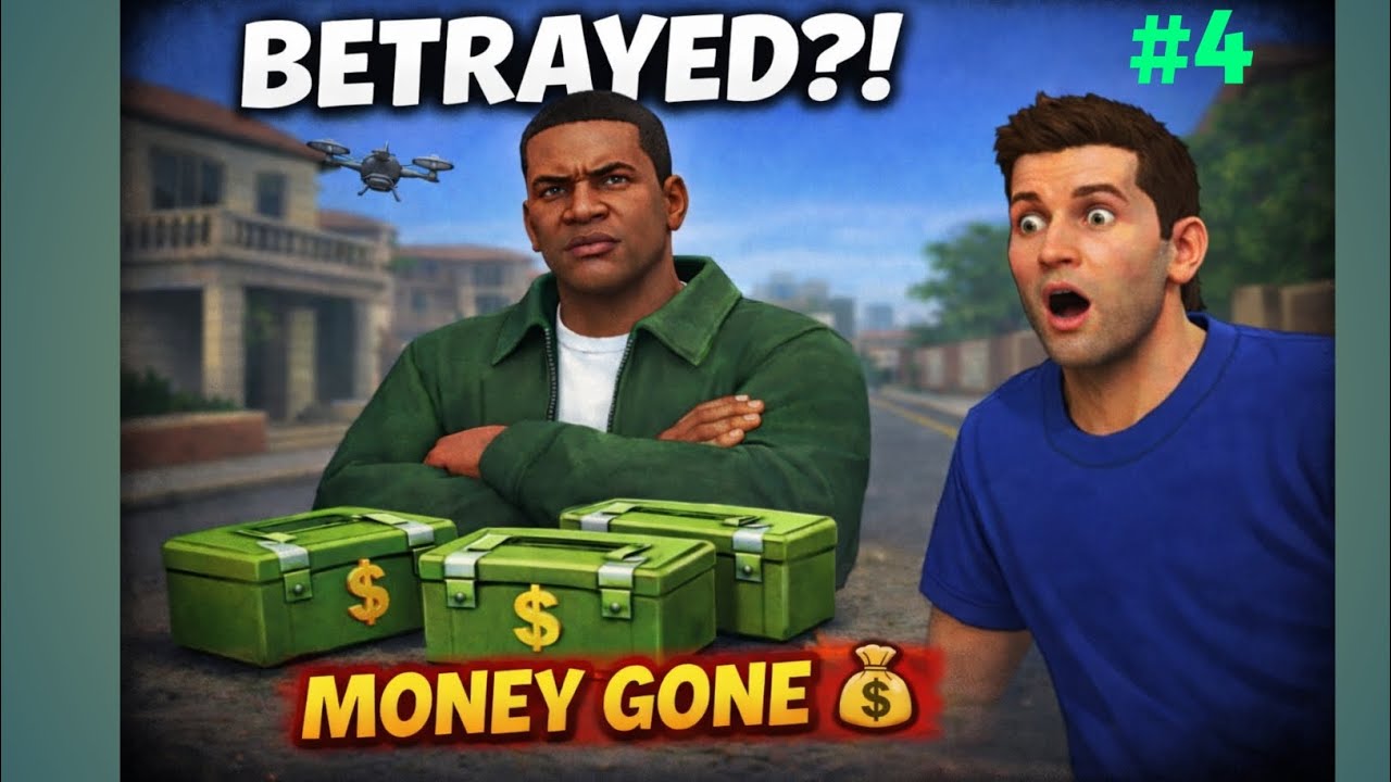 Franklin Got Betrayed! … ALL Money Gone! 😨💰 | Indian Bikes Driving 3D #4