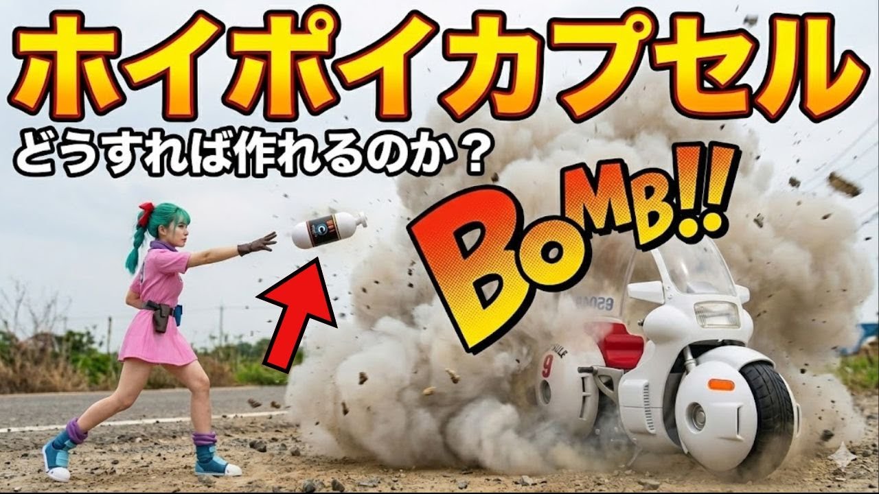 【科学解説】ホイポイカプセルは作れるのか？ドラゴンボールのホイポイカプセルが未来で実現できるのか科学的に考察します。【空想科学】