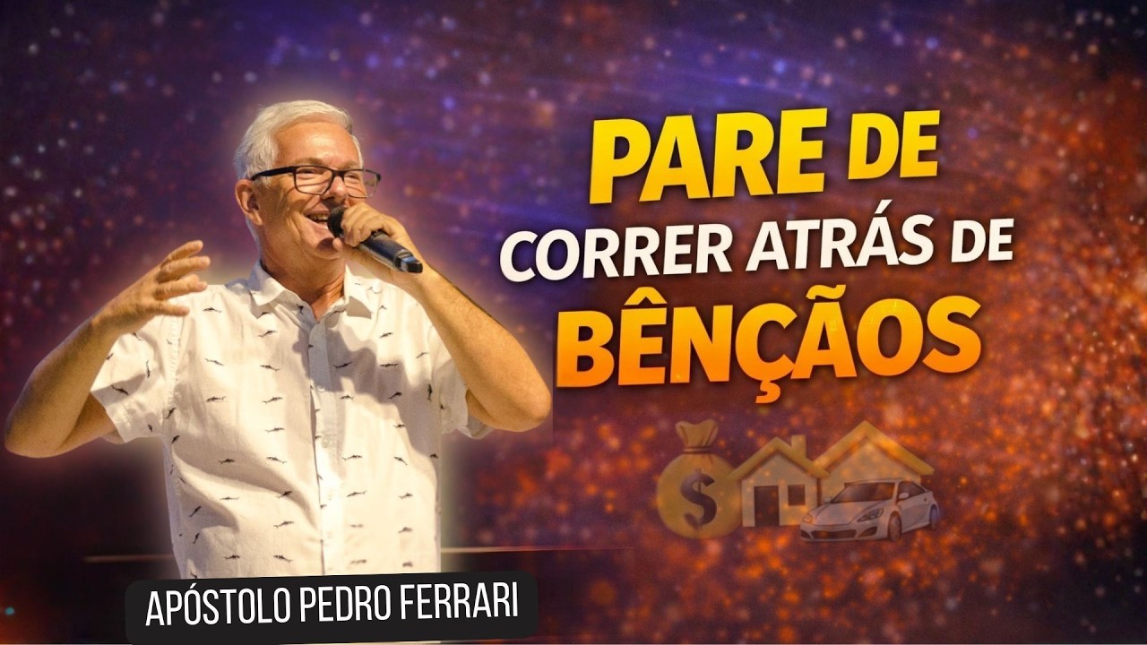 PARE DE CORRER ATRÁS DE BÊNÇÃOS | Seja Uma Bênção e Veja Deus Te Surpreender | 15/02/26