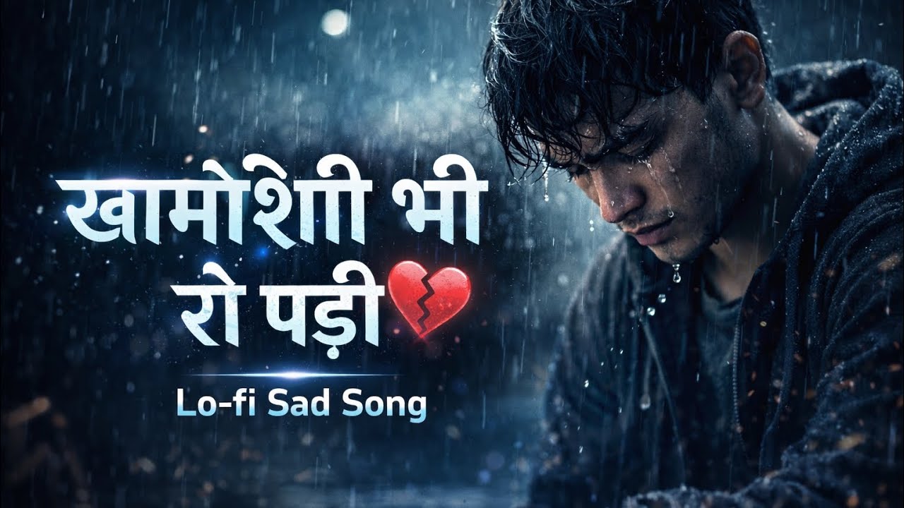 खामोशी भी रो पड़ी 💔 | Sad Lo-fi Song | Heart Touching Lyrics #tec_gaana #music #song  #love 
