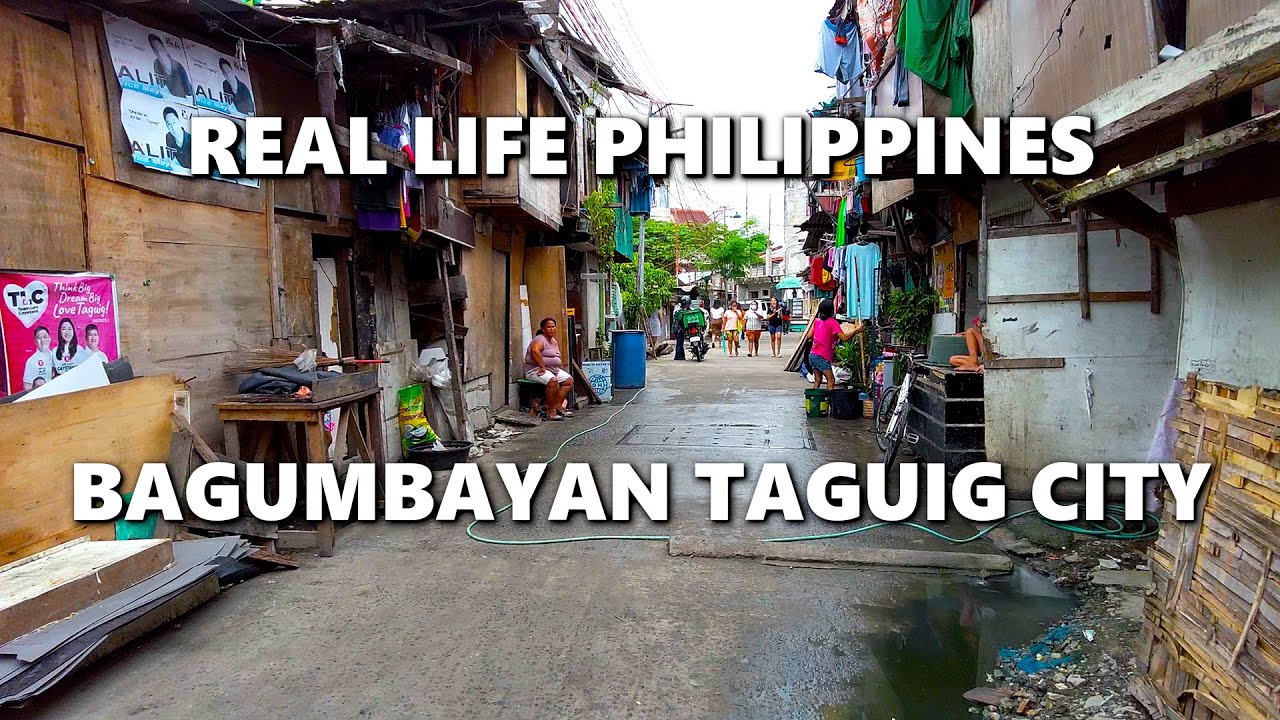 EXPLORING THE HIDDEN COMMUNITY IN BAGUMBAYAN TAGUIG CITY [4K]