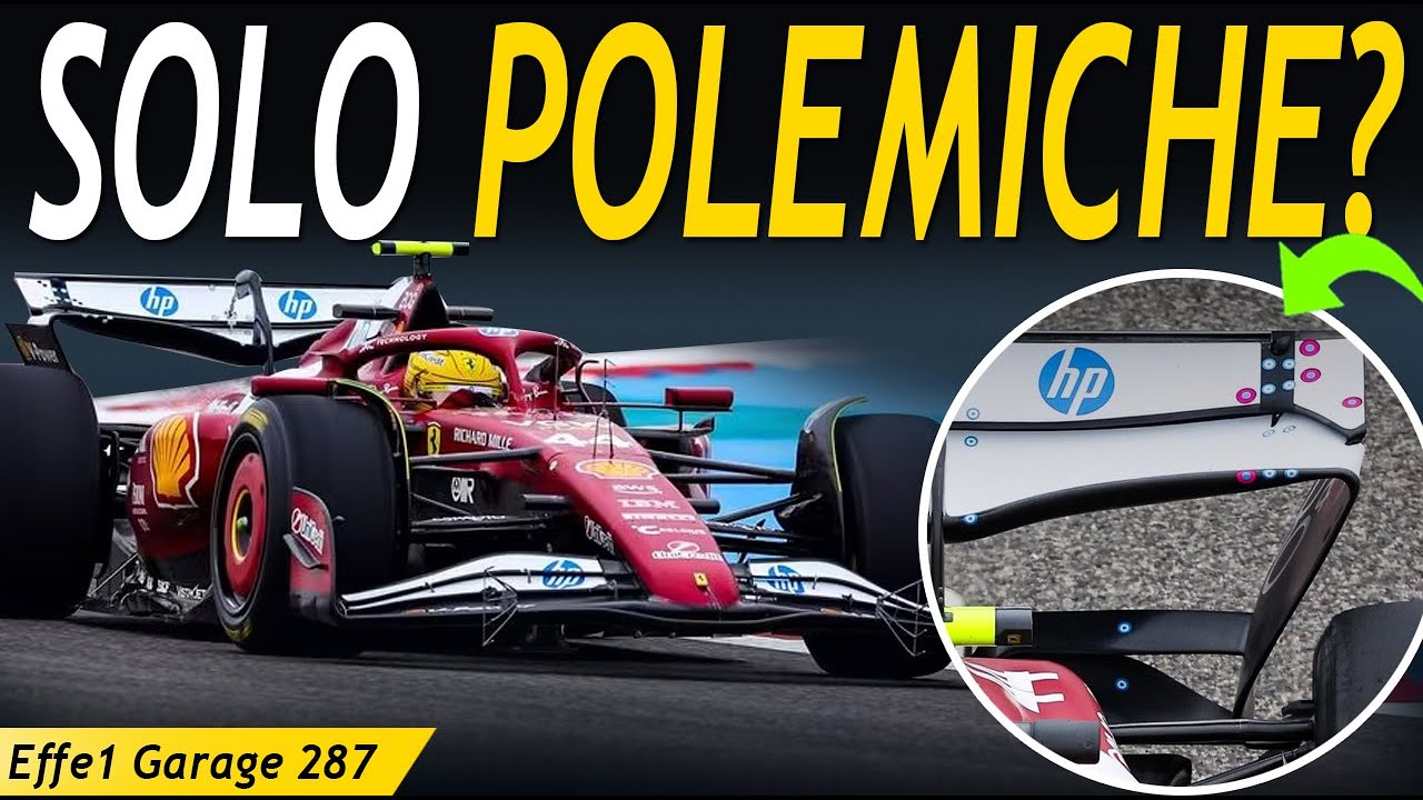 🔴Ferrari e il mistero dell'ala posteriore: Wache' accusa, ma cosa c'è dietro? F1 Garage 287