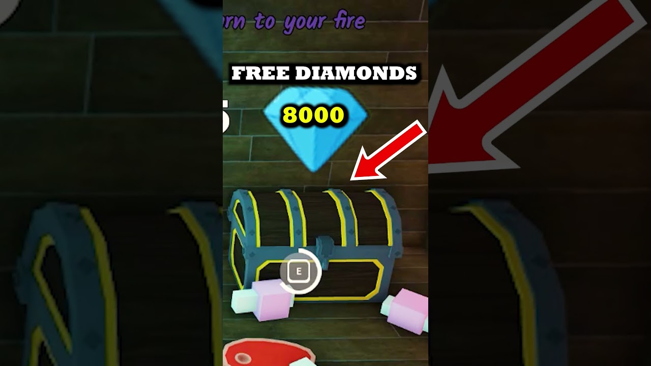 I Found a Secret Chest that Gives Free Diamonds in 99 Nights in the Forest 😱