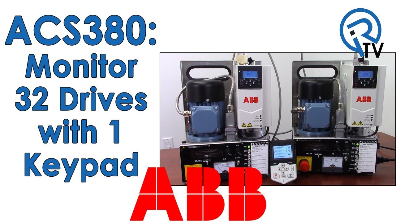 ACS380: Monitor 32 Drives with 1 Keypad