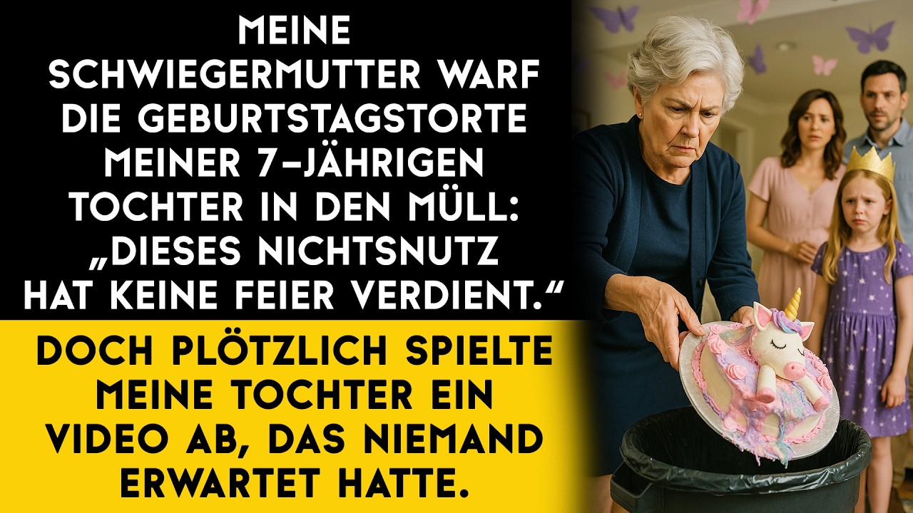 Was meine Tochter im Video zeigte, ließ meine Schwiegermutter erblassen und davonlaufen