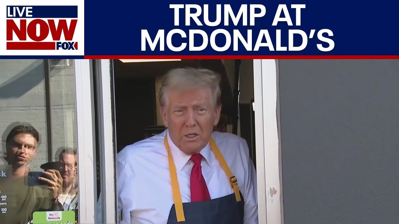 1-Year Ago Today: Trump mans the fries at McDonalds