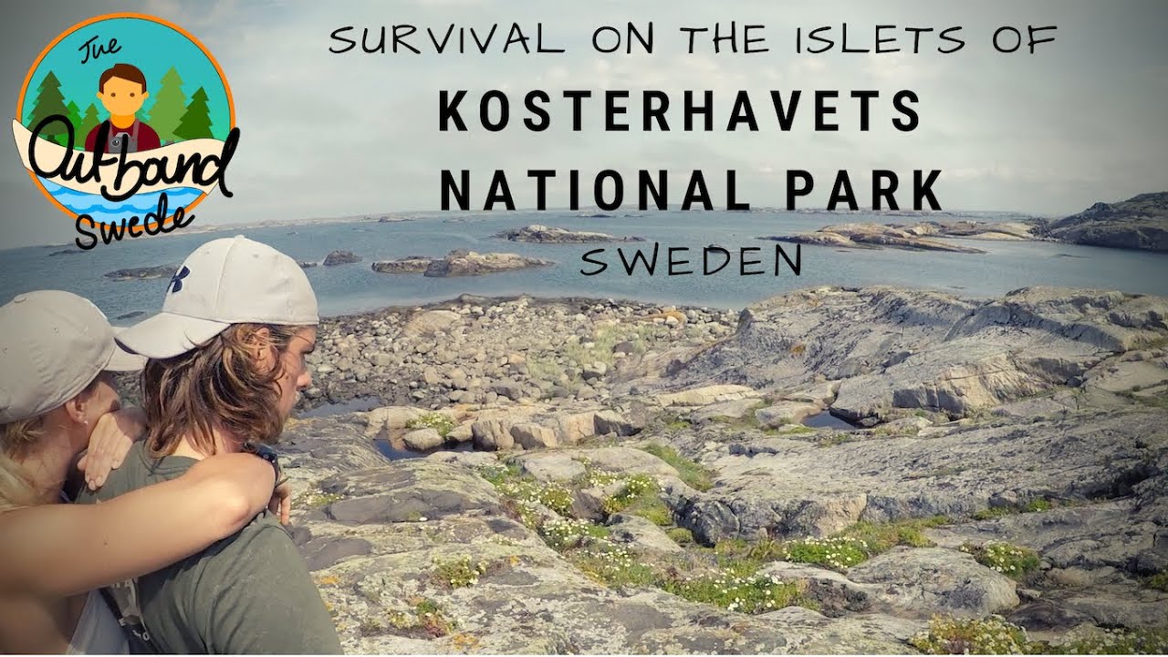 Kayaking and survival on the islands of Kosterhavets national park, Strömstad, Sweden