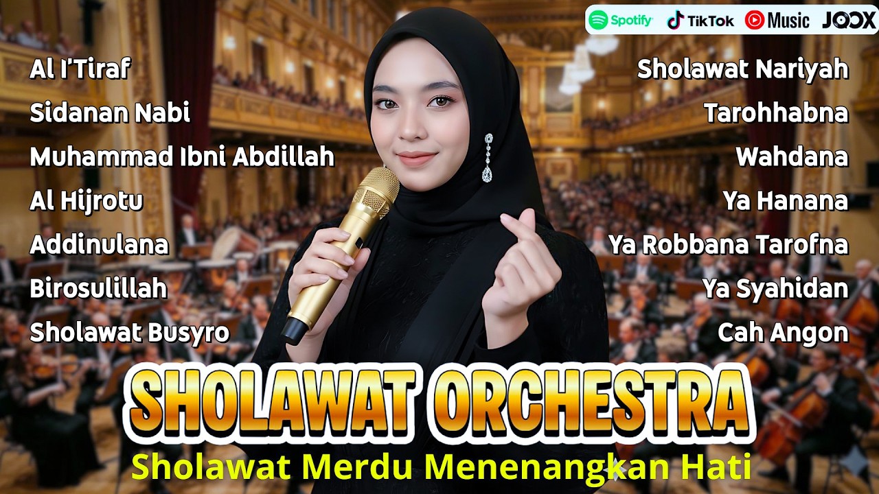 Sholawat Merdu Menenangkan Hati | Al I'TIRAF , SHOLAWAT BUSYRO  | Sholawat Orchestra Terbaru