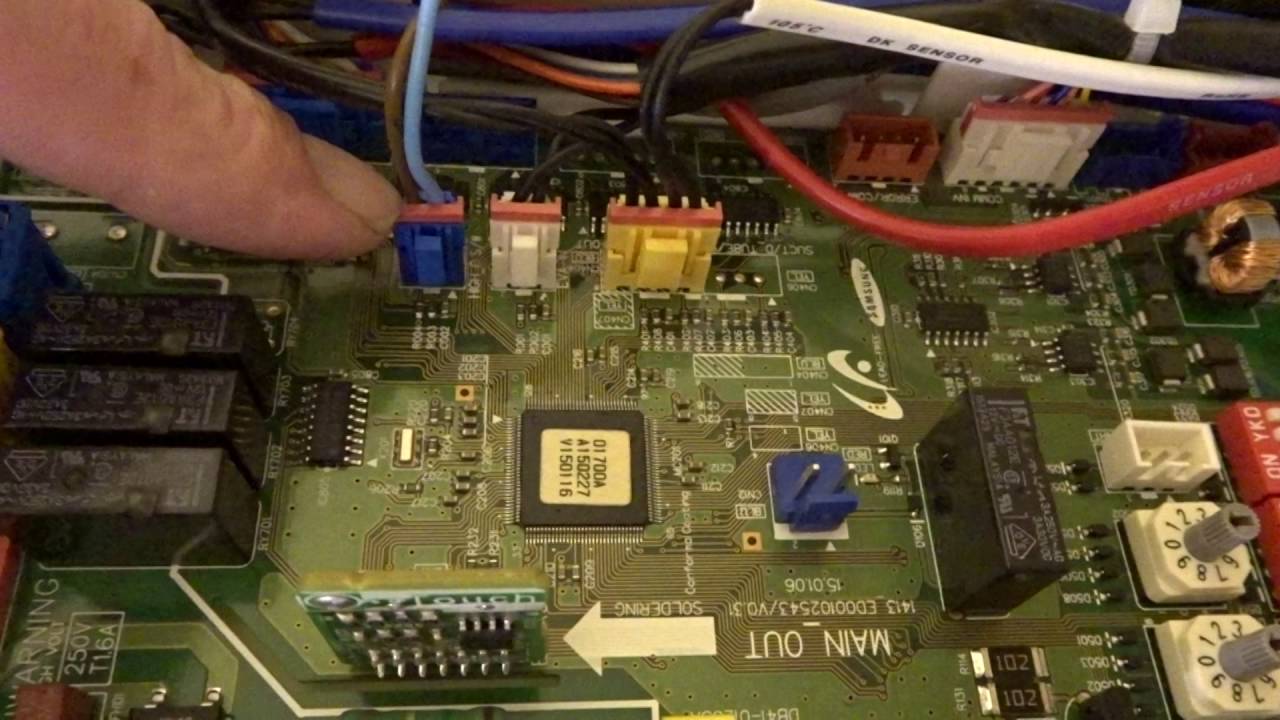 E407 Error code on Samsung EHS AE090JXYDEH AE160JXYDEH