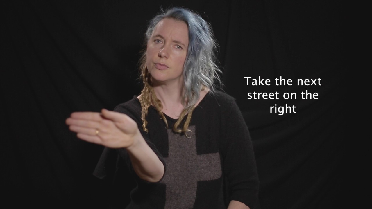 Learn Auslan - Direction