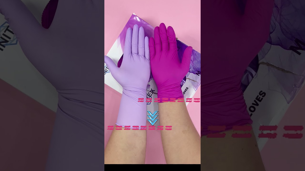 FINITEX 5 Mil Purple Nitrile Gloves &ndash; Extra 3&rdquo; Cuff for Maximum Protection! #nitrilegloves #finitex