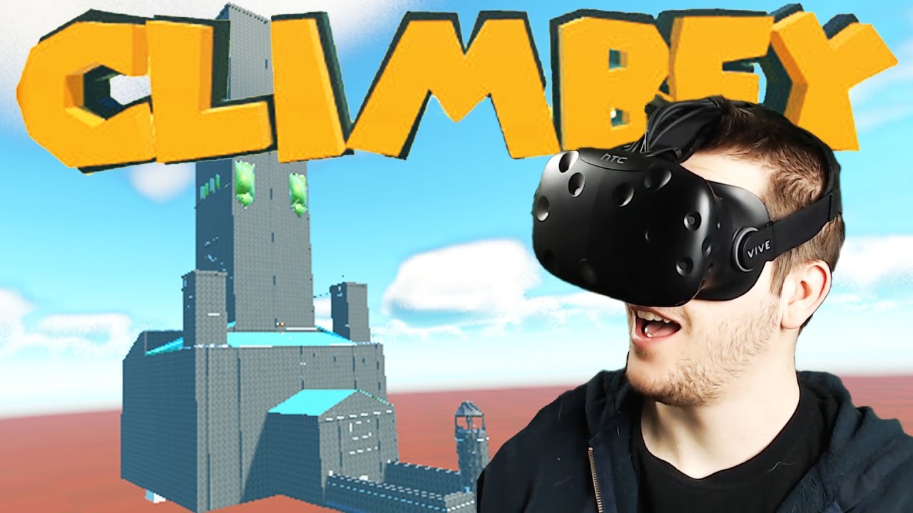 Climbing with Blitz! - Climbey Gameplay - Climbey VR HTC Vive