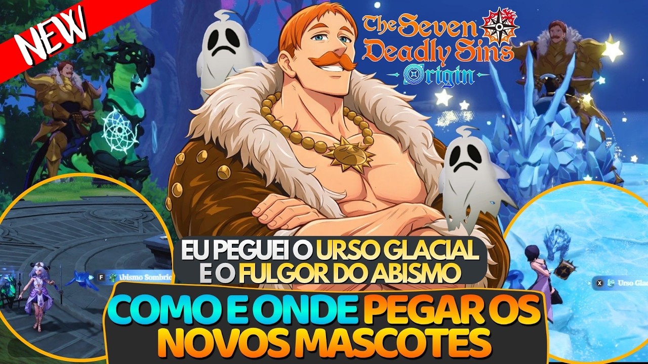 PEGUEI O MASCOTE MAIS RARO DO JOGO! COMO PEGAR OS 3 NOVOS MASCOTES (GUIA COMPLETO) - 7ds:Origin