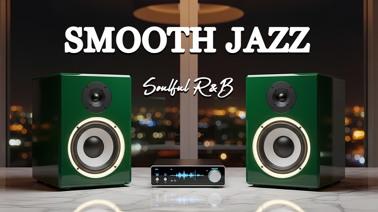 Smooth Jazz & Soulful R&B – Soft Tunes Flow for Study, Work & Relaxation