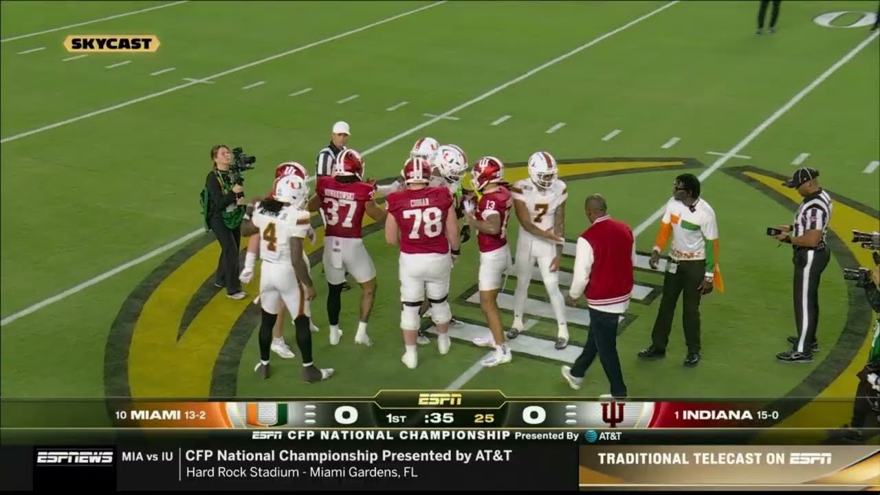 2026 CFP NATIONAL CHAMPIONSHIP Indiana vs Miami | SKYCAST | FULL GAME replay (1/19/2026)
