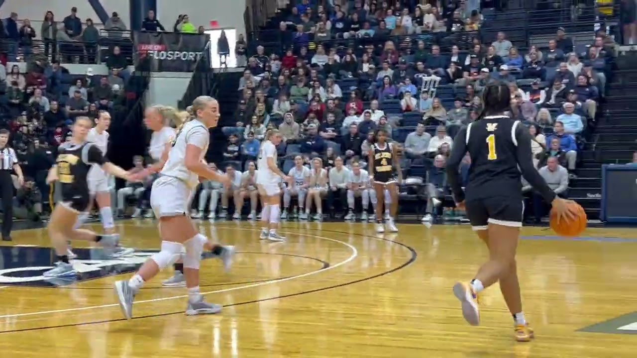 Charlotte Bradley hits the three