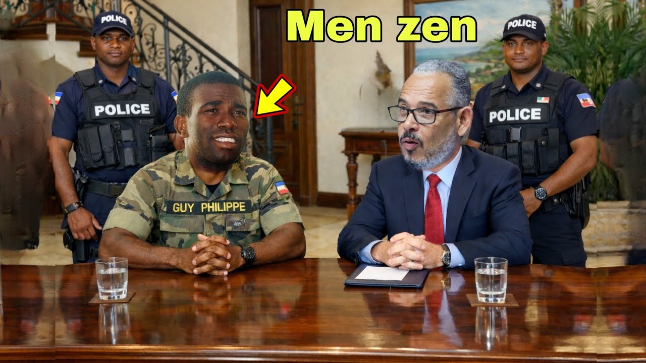 9 Fév Alix Didier Chita Pale Ak Guy Philippe pou nome enstalel 59ème prezidan payia